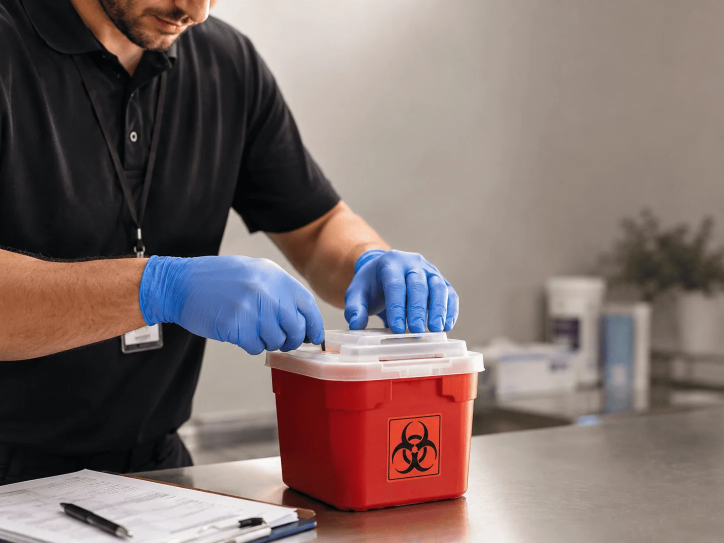 Why choose Sharps Waste Disposal in Morley, MI